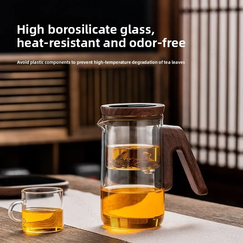 Glass Smart Timing Automatic Tea Maker Lazy Kung Fu Tea Set