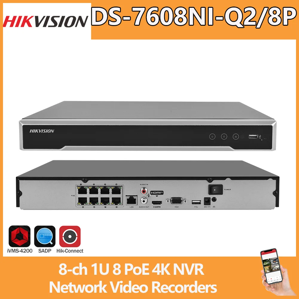 Hikvision 4K Poe Nv…