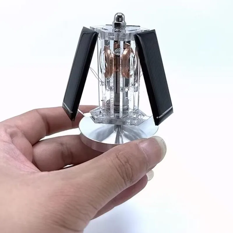 DIY Mendocino Motor Creative Magnetic Levitation Ornaments Pseudo-Perpetual Motion - Solar Science and Education Motor