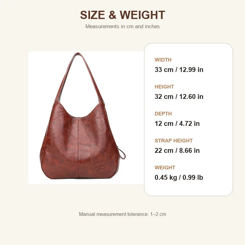 Vintage Women Hand Bag Designers Luxury Handbags Women Shoulder Tote Female Top-handle Bags Fashion Brand
