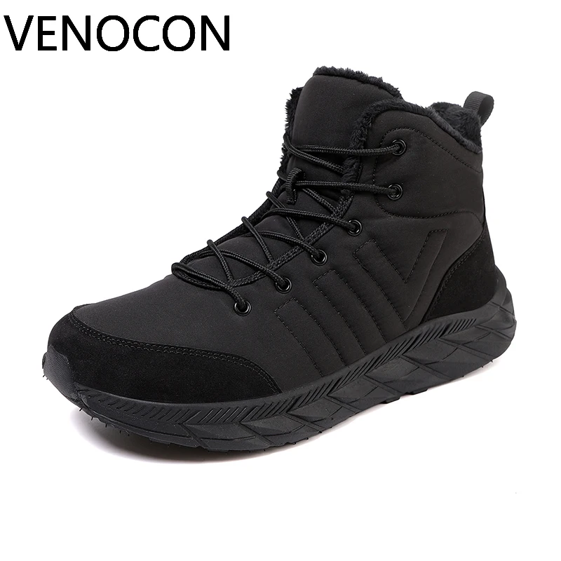VENOCON Ball Extra Wide ToeBox Shoes Men Women Minimalist Winter Snow Thermal Plush Feet Boots Sneakers Footwear Man