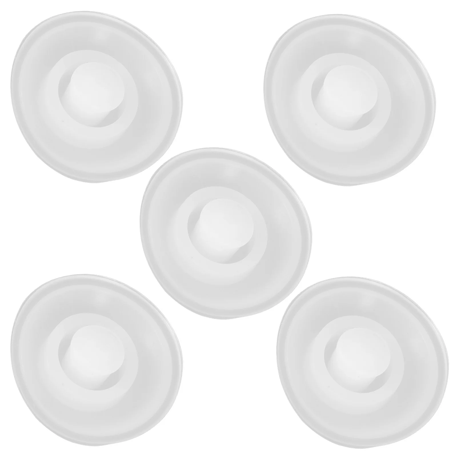 

5Pcs Spill Proof Water Bottle Cap Stopper Leakproof Plastic Lid Cover Replacement Anti Leak Plug for Home Outdoor Office