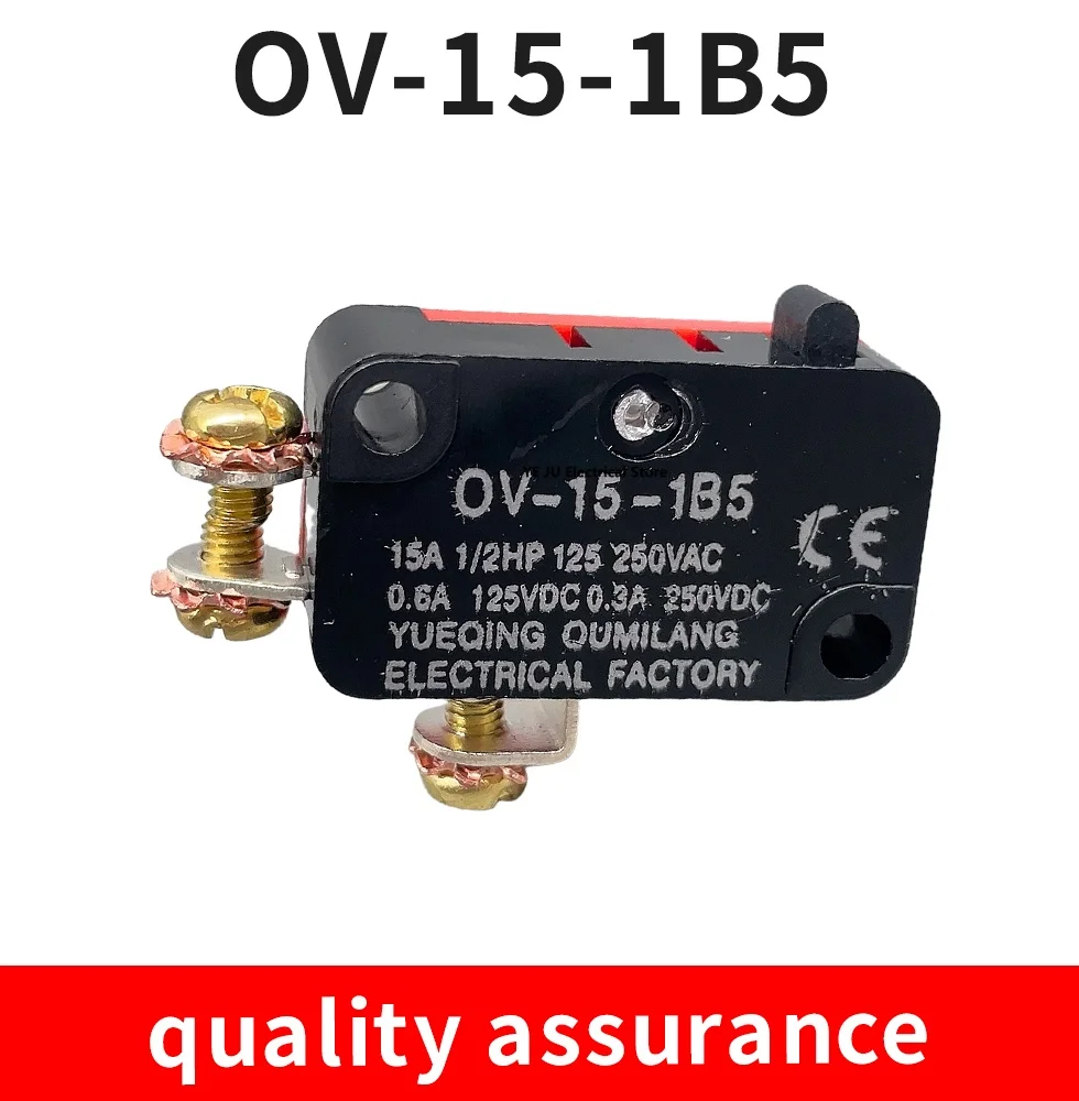 V-151-1C25/V-152-1C25/V-153-1C25/V-154-1C25/V-155-1C25/V-156-1C25/V-15-1C25/V-15-1B5 Momentary Micro Limit Switch