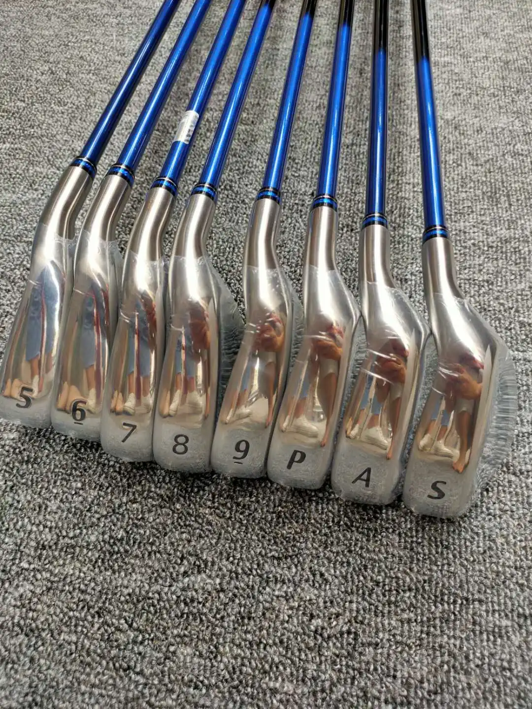 8PCS Men's 1100 Forged Golf Clubs Irons Set 5-9PAS R/S Steel/Graphite Shafts Including Headcovers Quick Shipping