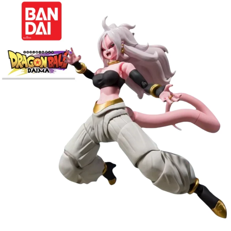 

In Stock Original 100% Genuine Bandai Shf Dragon Ball Android 21 Character Model Figure Action Figure Figurine Ornaments Statue