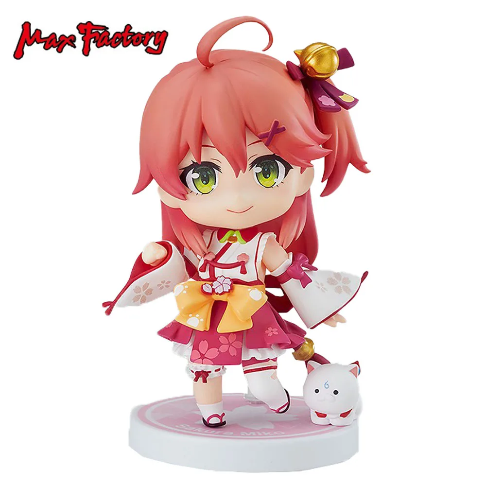 Originale in magazzino Max Factory Nendoroid ( # 1722) Hololive Sakura Miko Collezione Serie Anime Figure Action Figure Giocattoli di modello