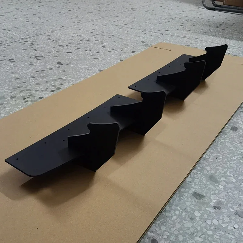Für 2021-2023 Ford Mustang Mach-E Heckdiffusor Lippe Splitter Karosserie-Kit Zubehör