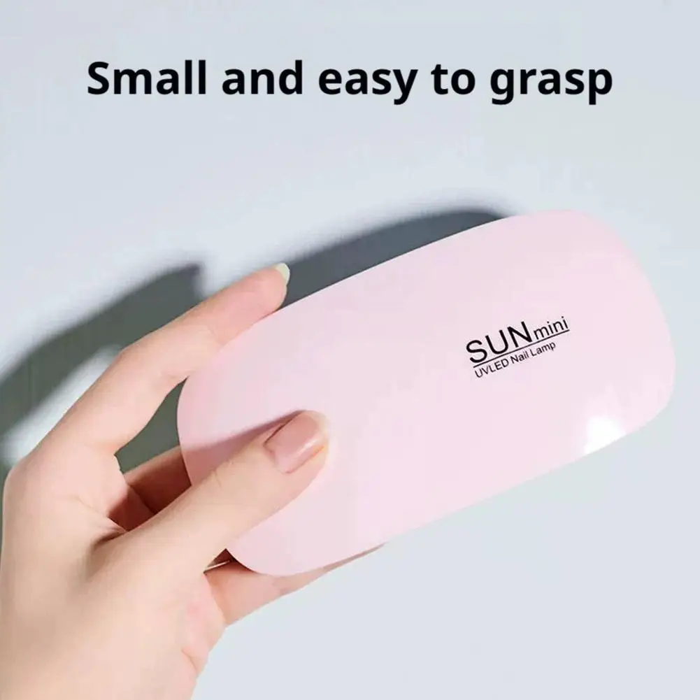 Nuevo Mini secador de uñas LED luz UV lámpara de manicura portátil para el hogar con Cable USB para herramienta de manicura para uñas a base de Gel