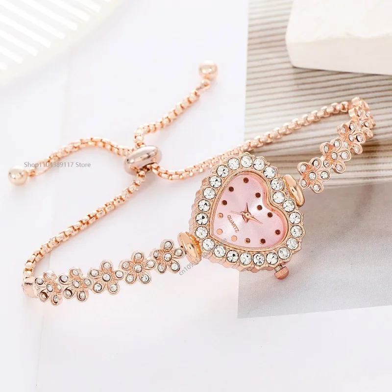 ساعات يد نسائية فاخرة من الكريستال من أفضل العلامات التجارية ساعة كوارتز للسيدات على الموضة ساعة يد نسائية من الفولاذ Montre فام Reloj Mujer