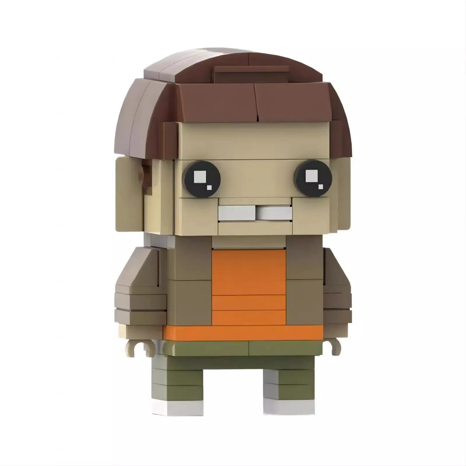 Bricklink Ideas Comedian Jim Carrey Movie Character Brickheadz Sets Dumb and Dumber Mask Eggmans Building Blocks Kid Toys Gift