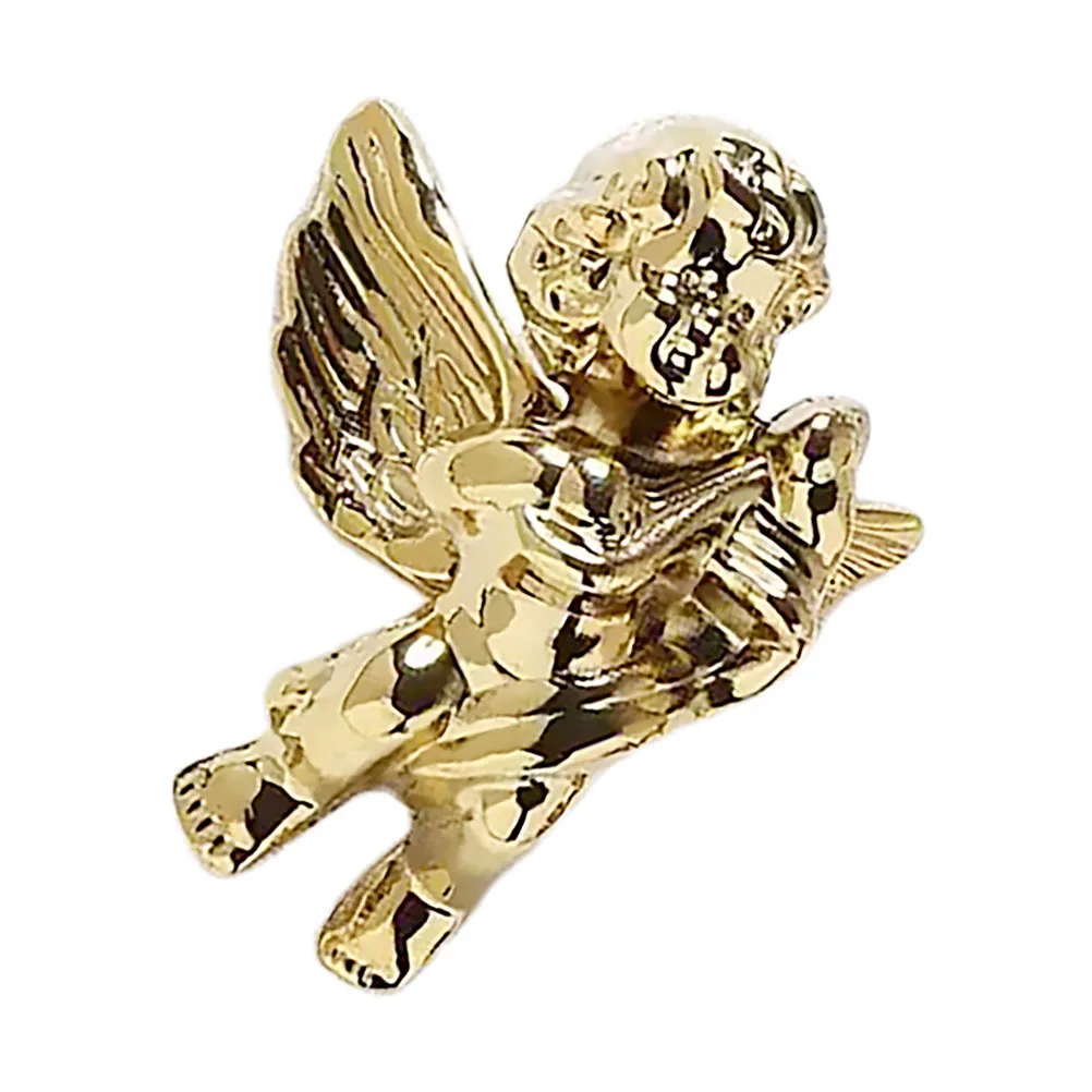 

Brass Handle Cupid Knob for Furniture Cabinet Hardware Single Left Dresser Drawer Pull Boho Wardrobe Door Kitchen