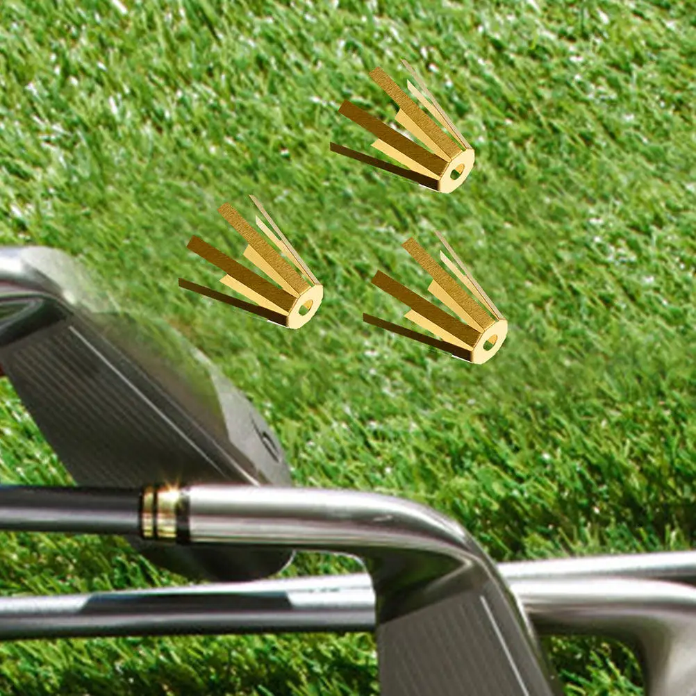 15Pcs Golf Shaft Adapter Shims Brass Octopus Design Optimize Balance and Control for Golf Shaft Fitting Adjustable Adapter Shims