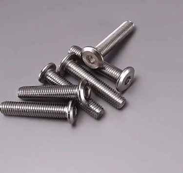 1~10Pcs Hexagon Socket Large Flat Head Furniture Rivet Screws M6 M8 M10 M12 Furniture Joint Bolts Chamfered Allen Screws