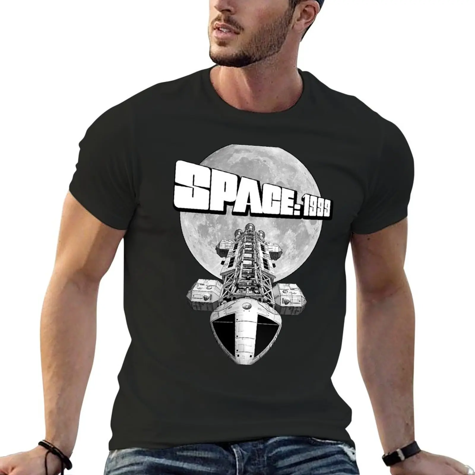 

Space 1999 TV Series T-Shirt anime t shirts anime street wear basketball graphic tees designer t shirt men