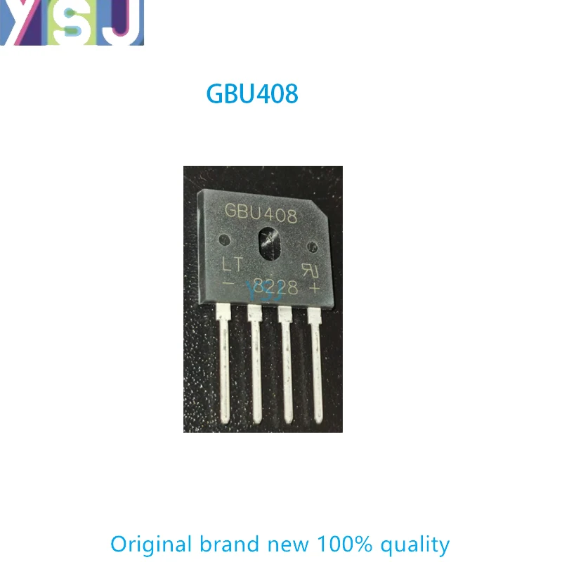 GBU408 BRIDGE RECTIFIER, GENERAL PURPOS