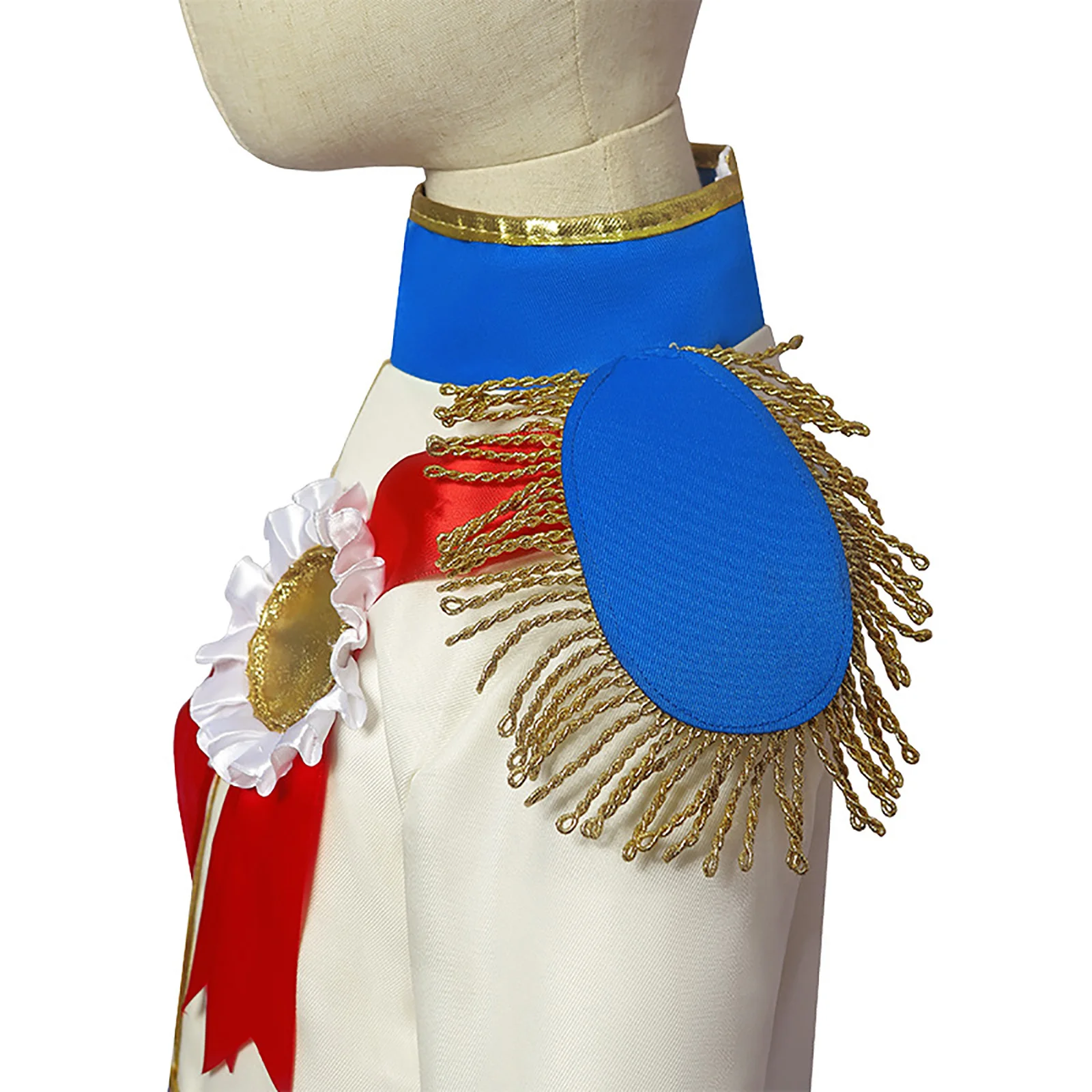 Costume de cosplay Prince Palace pour enfants, haut à manches longues, pantalon, fête à thème, carnaval, vêtements de performance de jeu en plis, Halloween, garçons