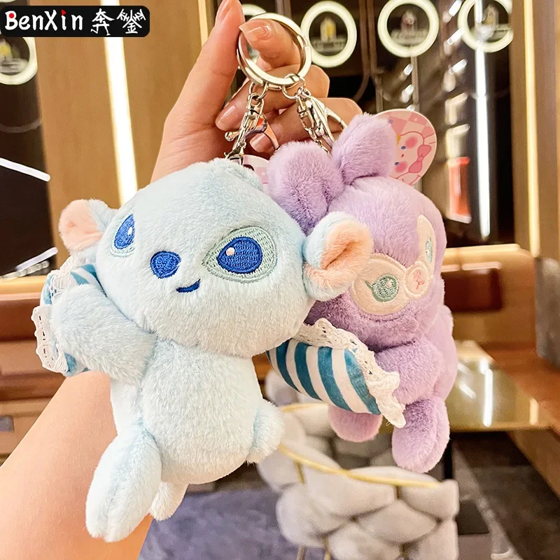 

Miniso Изысканные плюшевые подушки, брелки, сумки, подвески, куклы-машины с когтями, высококачественные и изысканные подарки-брелки