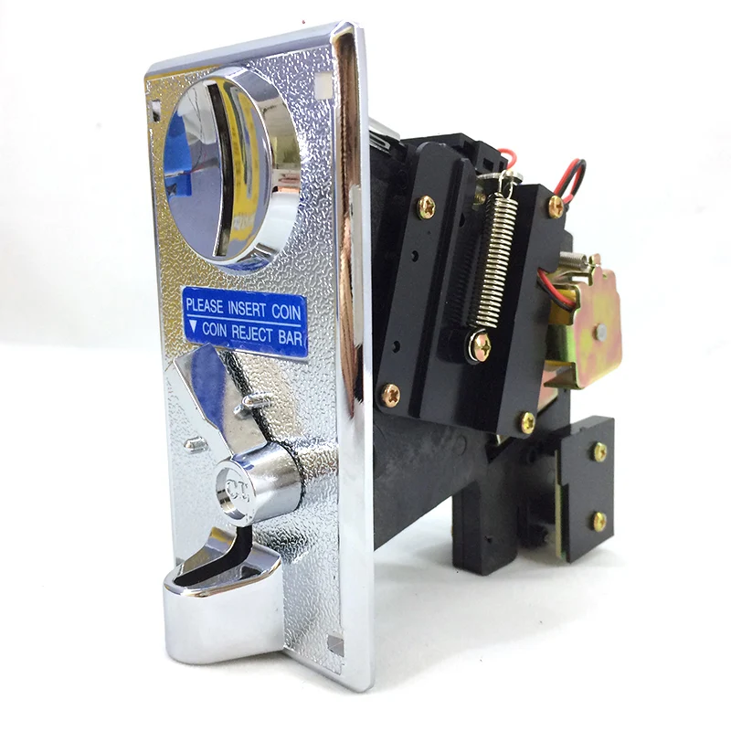 Arcade Coin Acceptor Selector Plastic Electronic Mechanism, Mech for Pandora Games Vending Machines, Accessory Parts