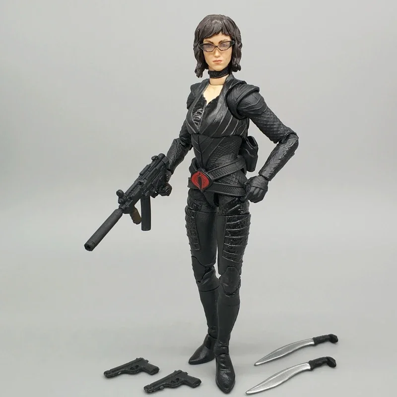 6 inch GIJoe Baroness Handmade Movie Snake Eye Origins Special Forces Action Figure Model Toys