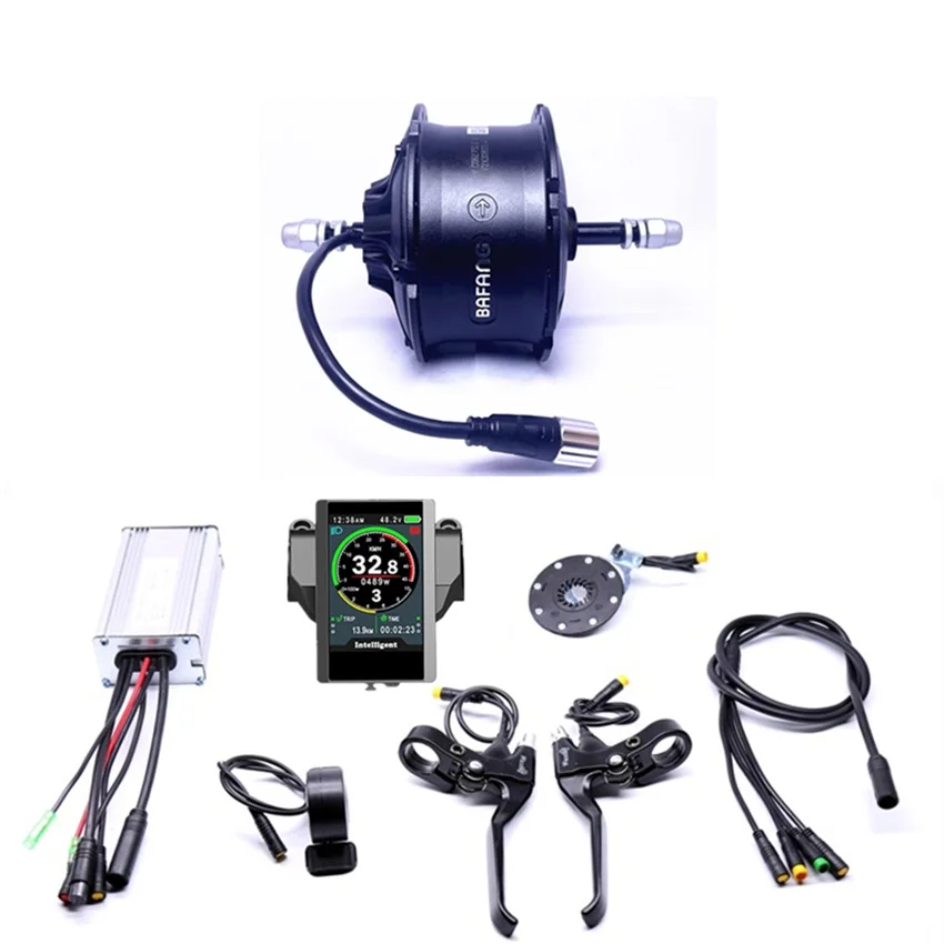 Color display Waterproof 48v750w Bafang FAT Rear Electric Bike Conversion Kit Brushless Motor Wheel with EBike system