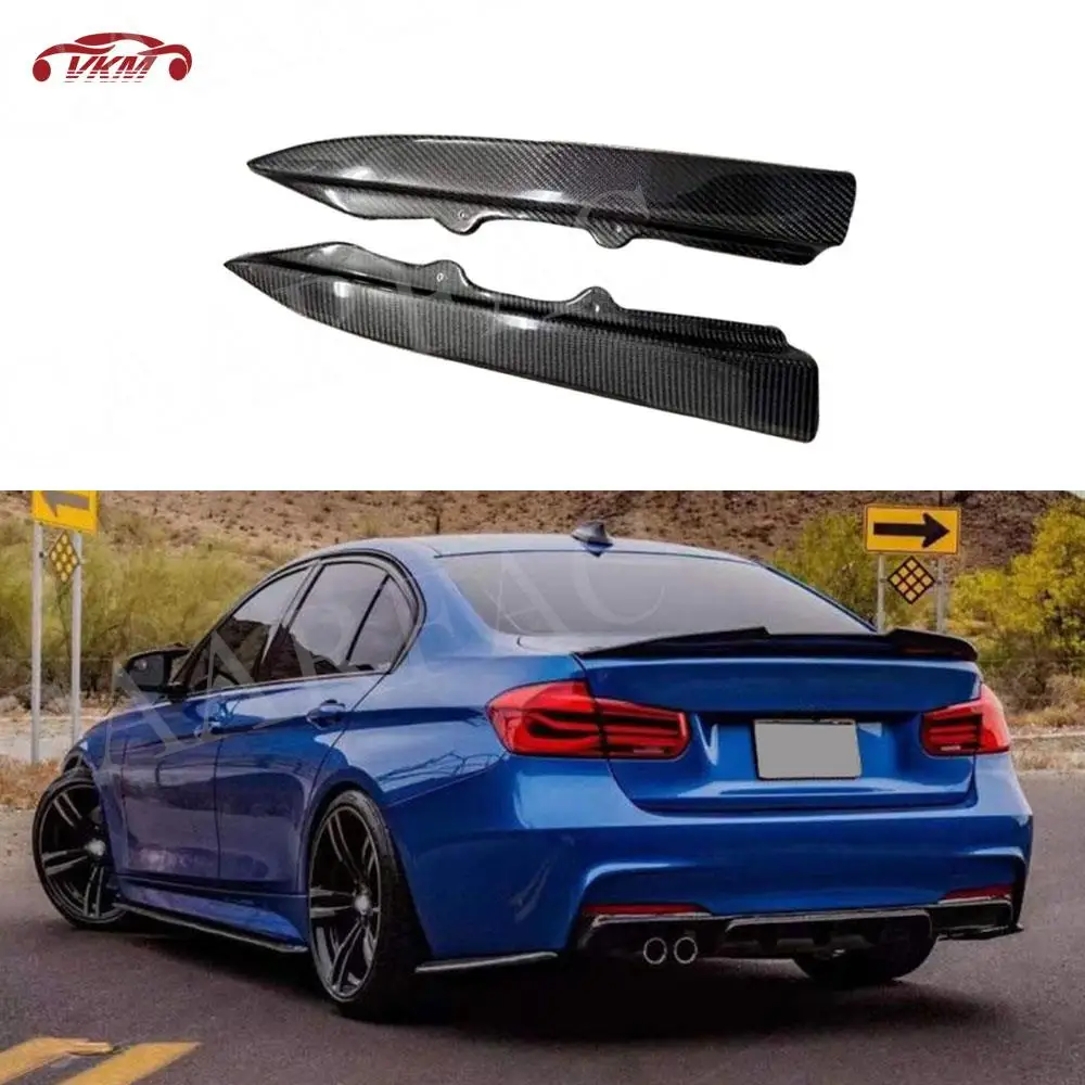 

Carbon Fiber Rear Bumper Lip Splitter Side Aprons for BMW 3 Series F30 M Sport 2012-2017 Rear Splitters Lip Canard Flaps