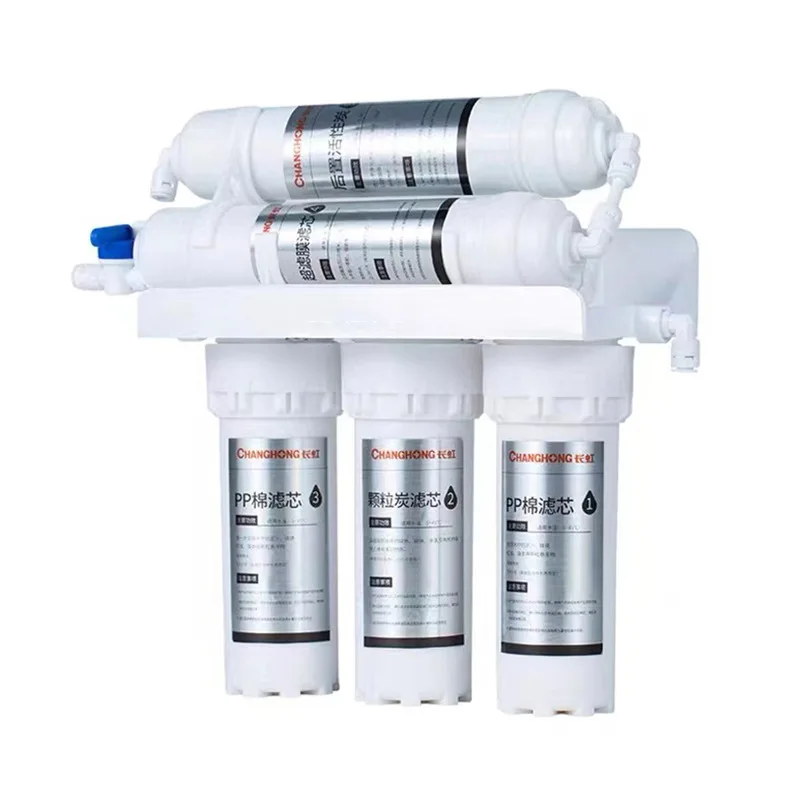 1pc Water Purifier Tap Water Filter Five Stage Ultrafiltration Water Purifier Home Kitchen Wall Hanging