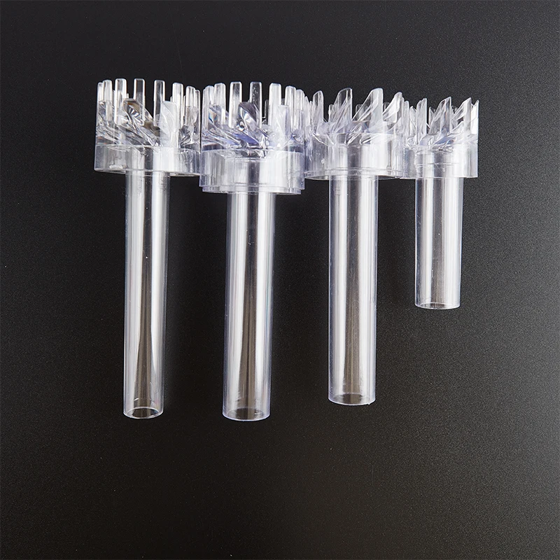 Aquarium Skimmer Acrylic Lily Pipe Spin Surface Inflow Water Plant Filter Cleaning Fish Tank Accessories 16/18/20mm