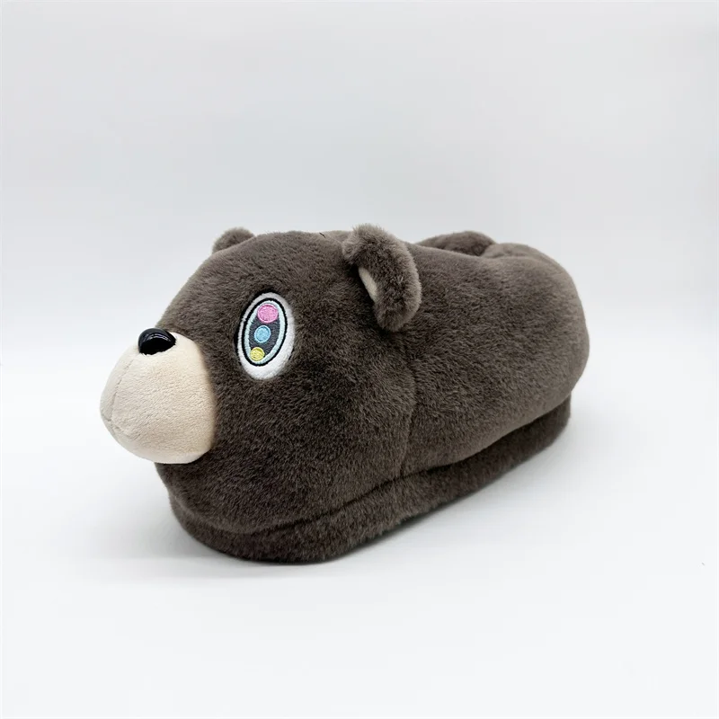 Kanye Teddy Bear Plush Slipper Toy