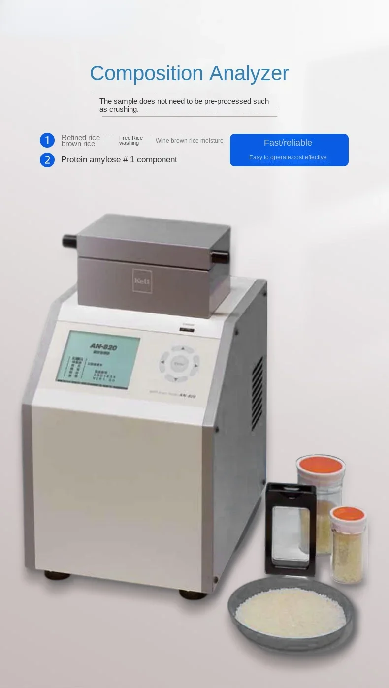 Analyseur de Composition Portable An-820/an-920