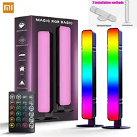 Xiaomi RGB Pickup Night Light Gaming Music Rhythm Lights Bar USB LED Table Lamp Remote Control Setup Gamer Decor Children Gift