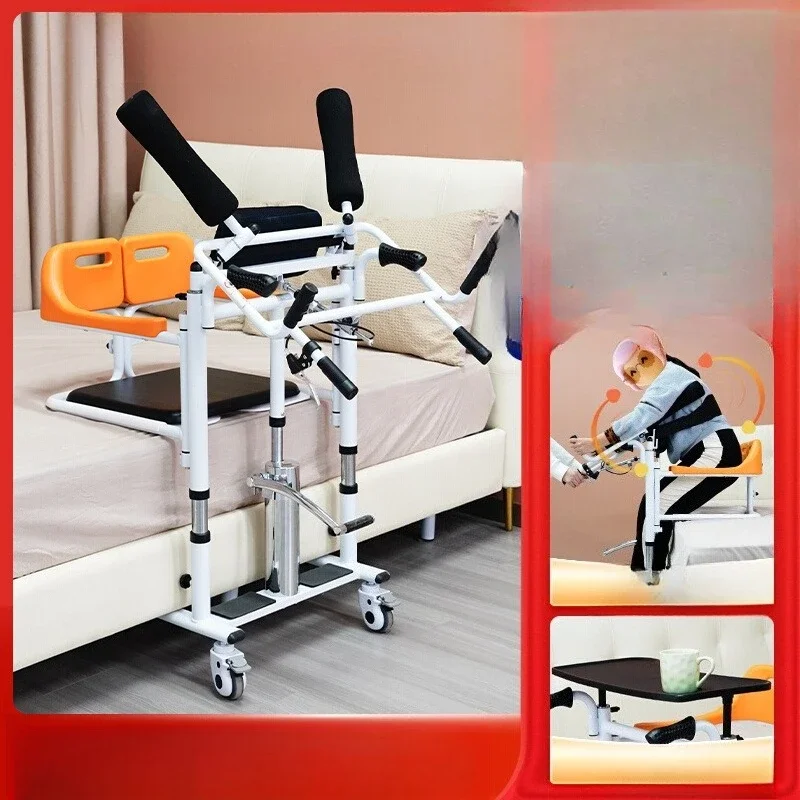 Nursing multifunctional bedridden patient shifter hydraulic lift free lift