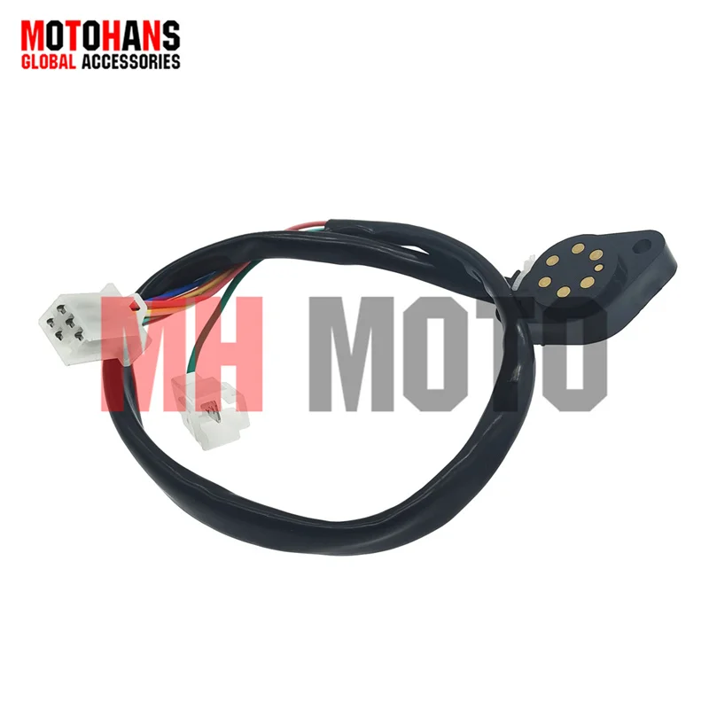 

SPEEDOMETER GEAR SENSOR CABLE (5 FEMALE PLUG+1 MALE PLUG) FOR SUZUKI GN125 EN125