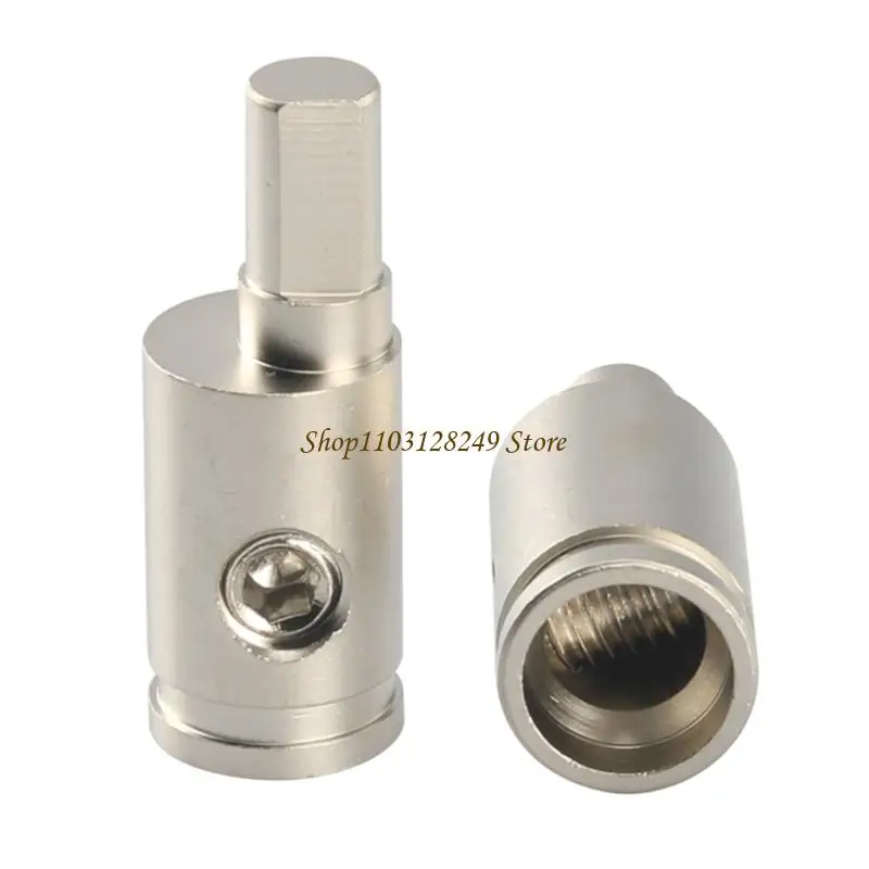 N5KD Brass Wire Terminal Reducers Metal Auto Sound Connector Reducers eenvoudige installaties voor Auto Sound