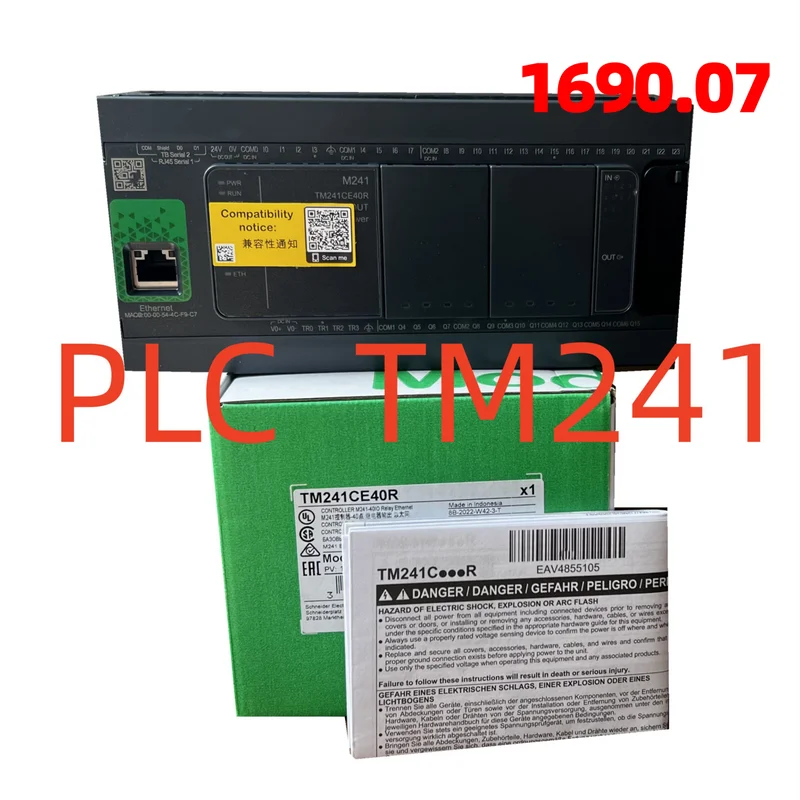 

TM241CE24R TM241CE40U TM241CE40R TM241CE40T TM241C24R TM241CE24T New original genuine spot warranty for one year PLC Mo