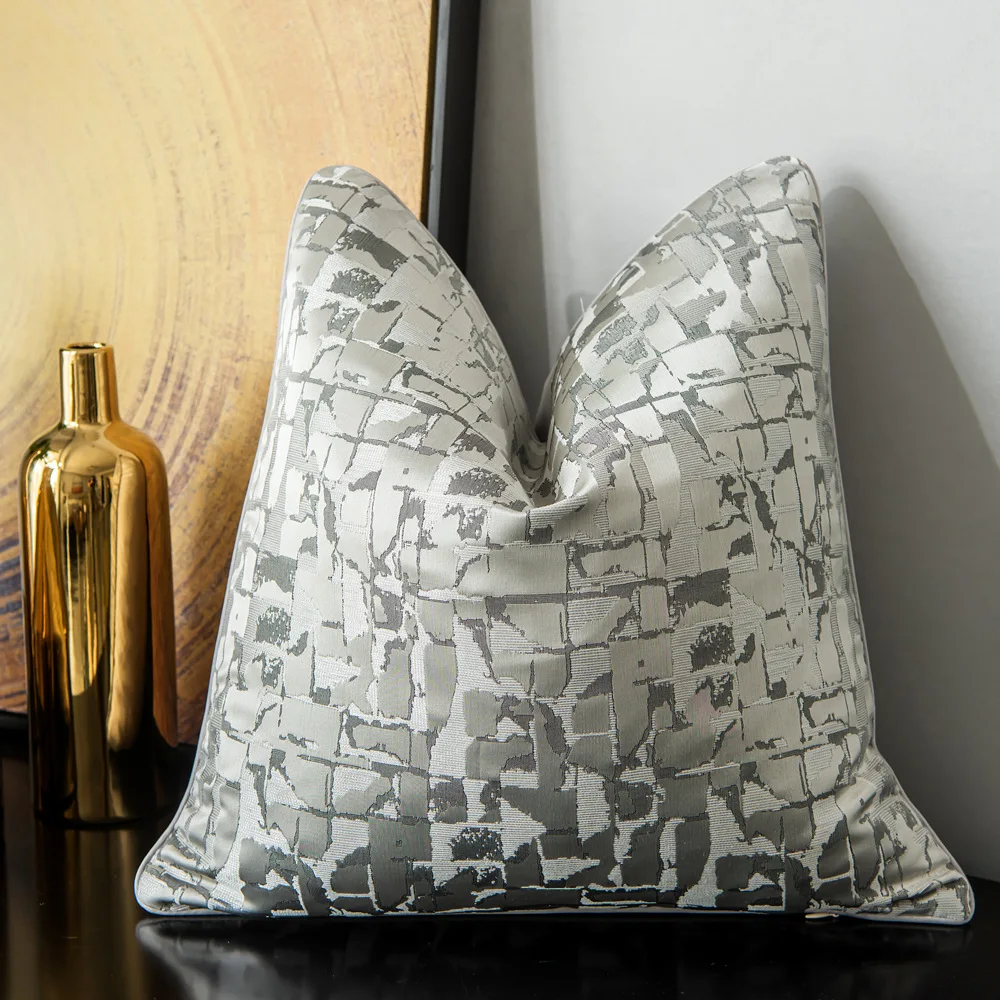 هندسية غطاء الوسادة الزخرفية سوبر رمي غطاء وسادة للمنزل أريكة غرفة المعيشة فندق 30x50 45x45 50x50 60x60 نمط الشبكة