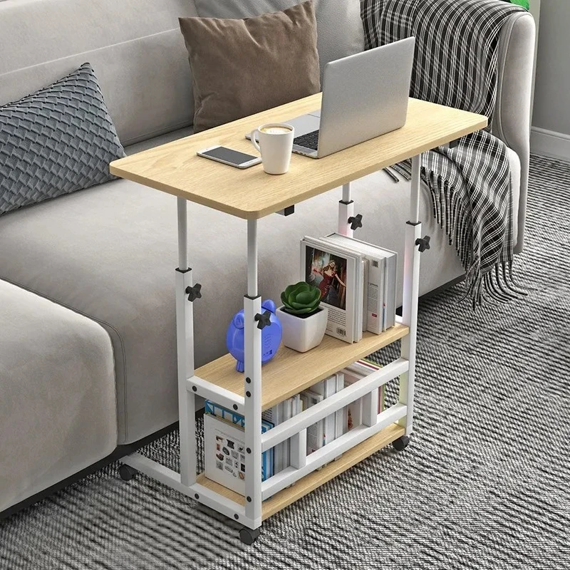 Lifting Adjus  Bedside   Mobile Lazy Computer Desk Simple Study Desk for Bedroom Home Mobile Office