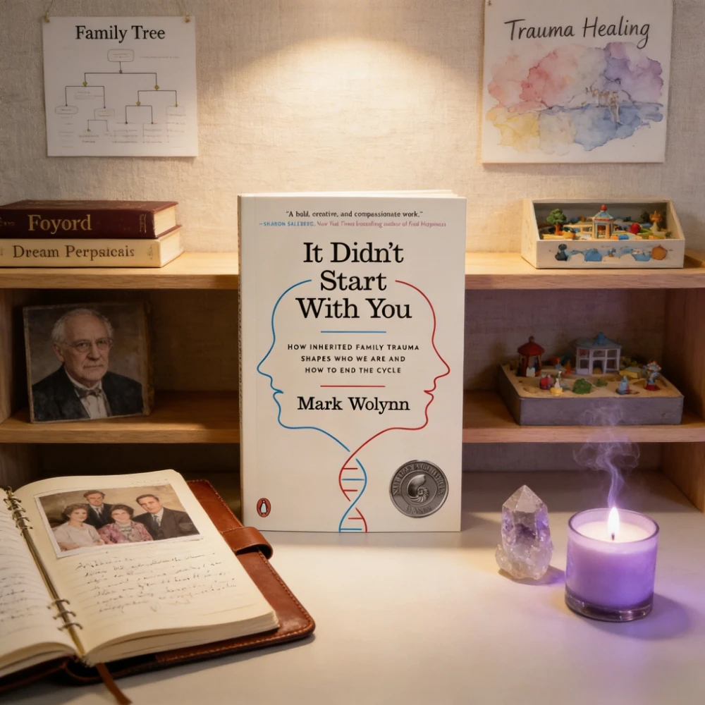 

Это не начиная с тобой: работа на скалы, анализирующая семейную травму и преподавать психологическое руководство по окончанию циклу травм.