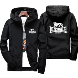 LONSDALE-Men's Fly Outdoor Leisure Jacket, Street Fashion, New, Autumn, 2024, Launch