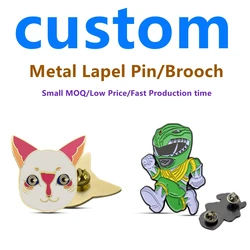 Custom Logo Enamel Pin - Soft Hard Enamel Lapel Pin Coin Brooch Metal Craft Manufacturer Badge DONT PAY before QUOTE