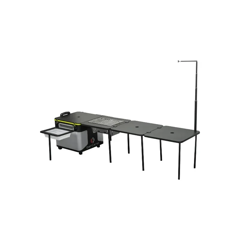 IGT Modular Multifunctional Integrated Outdoor Kitchen Box Camping Barbecue Grill Car Camping Equipment