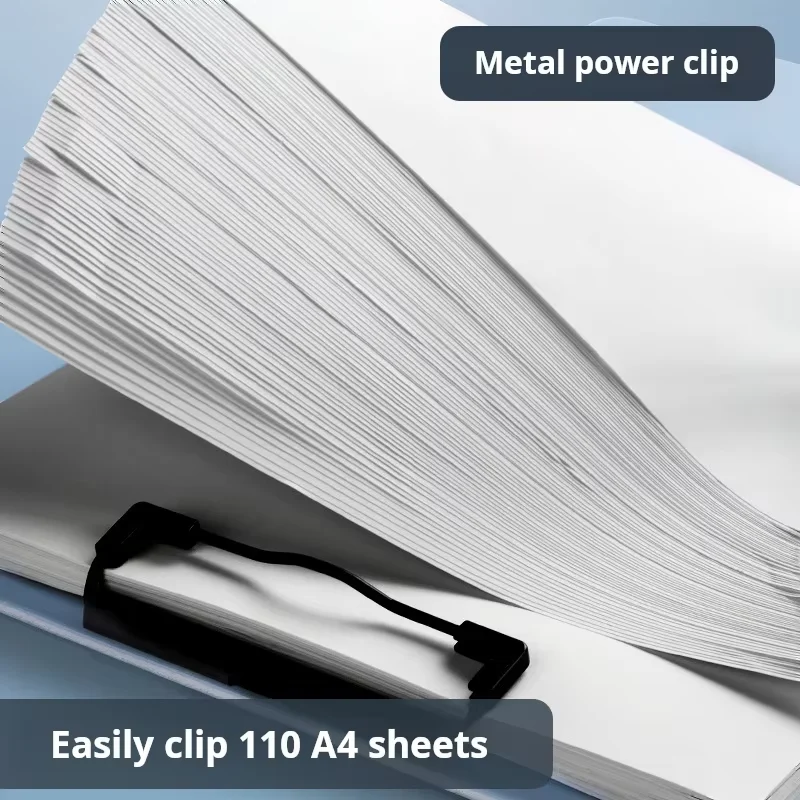 File (paper)A4 Board Clip, Folder Clip Stationery, Menu Student Writing Hardboard, Minimalist Office File Storage Organizer