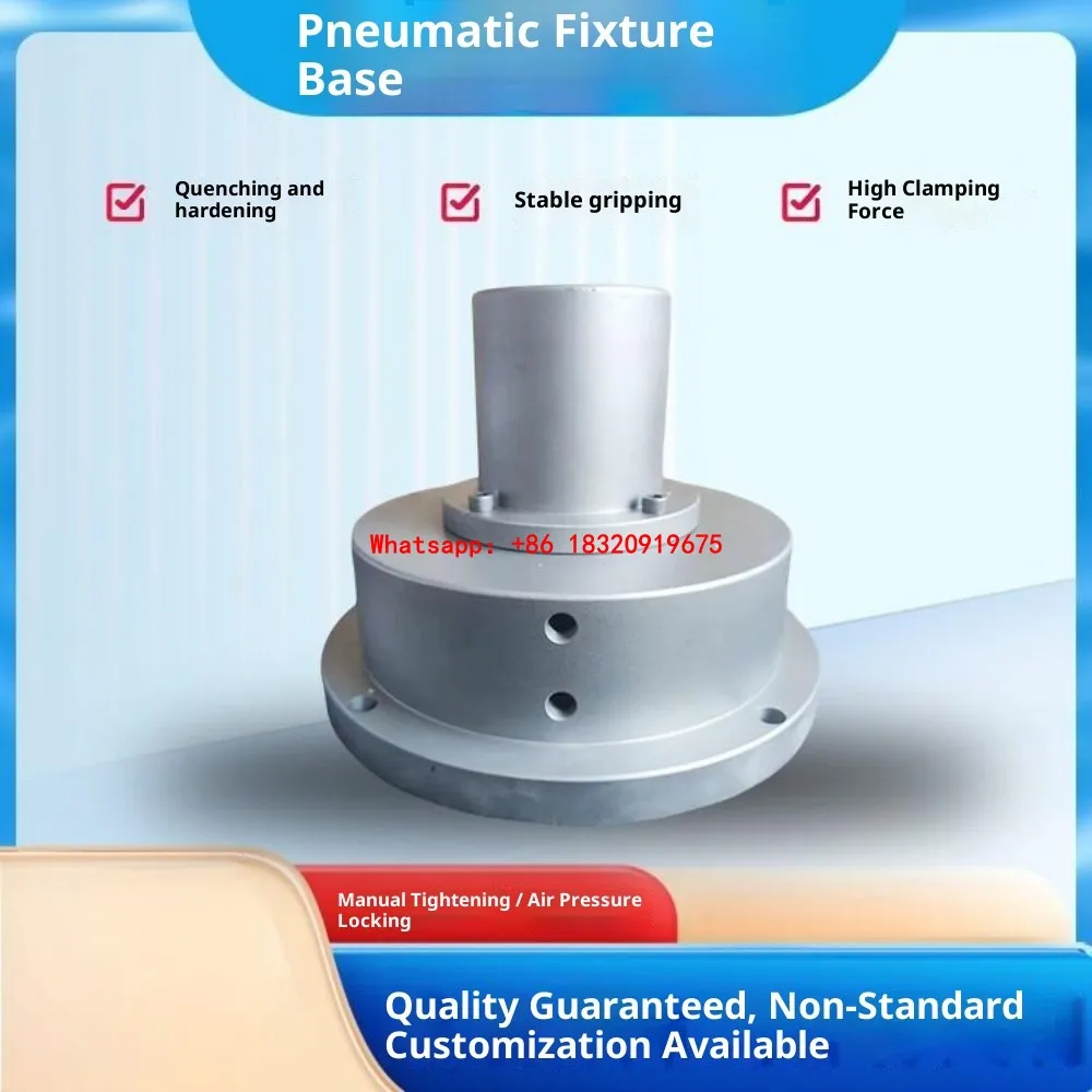 Cyclmotion CNC 0640 Pneumatic Internal-Grip Chuck/Fixture for Drilling Tapping Machines – Dual-Purpose Workholding Device