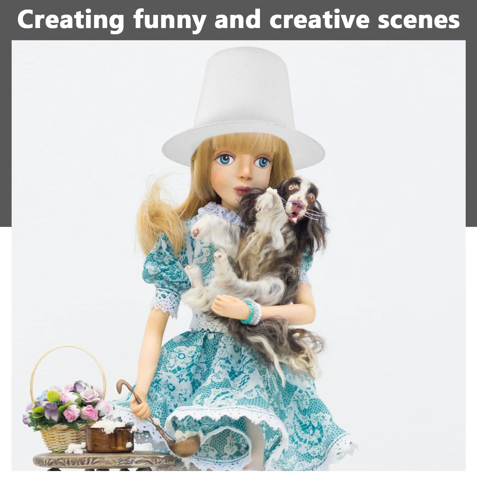 قمة صغيرة للزينة، قبعات زخرفية أنيقة، لوازم الحفلات اليدوية، قبعة صغيرة، إكسسوارات ذاتية الصنع، قبعة علوية مصغرة