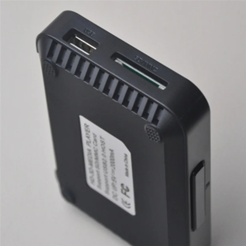 Supporto HFES Full HD 1080P -Compatibile AV USB HDD SD MMC H.264 MKV Lettore multimediale multimediale portatile SPINA UE