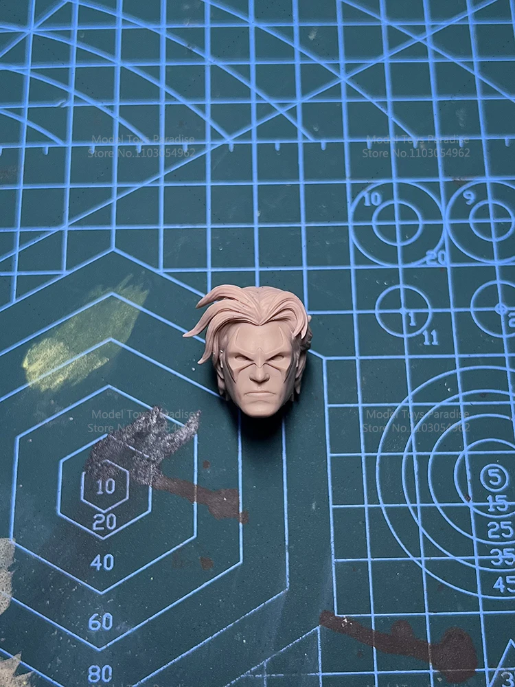 Non verniciato FAI DA TE 1/12 Soldato Dick Grayson Jason Todd Bianco Modello Testa Nightwing Cappuccio Rosso Robin Testa Sculpt Fit 6 ''Action Figure