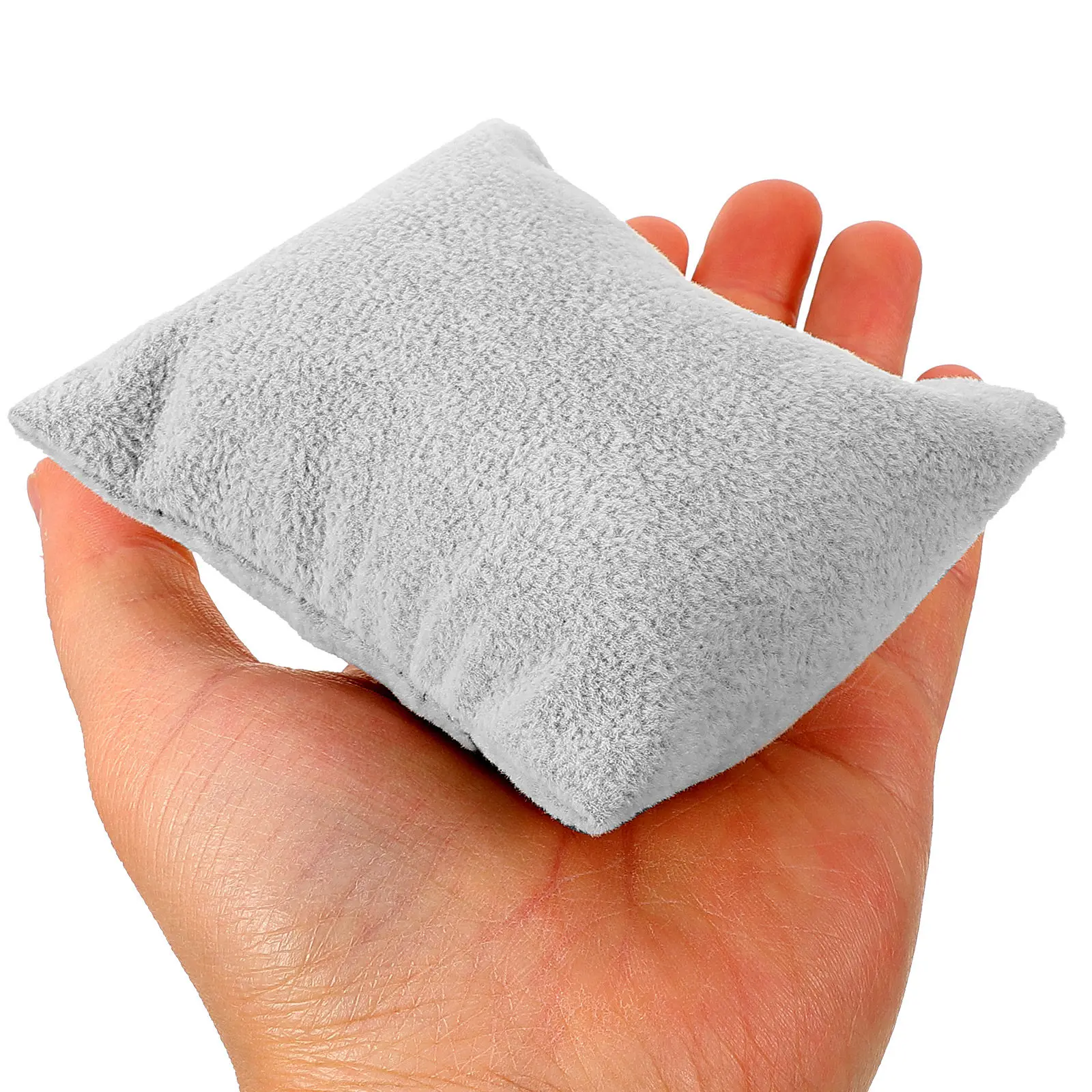 

Набор из 4 мягких квадратных подушек для демонстрации часов, держателей для браслетов и ювелирных изделий, подставок для хранения часов, настольных органайзеров