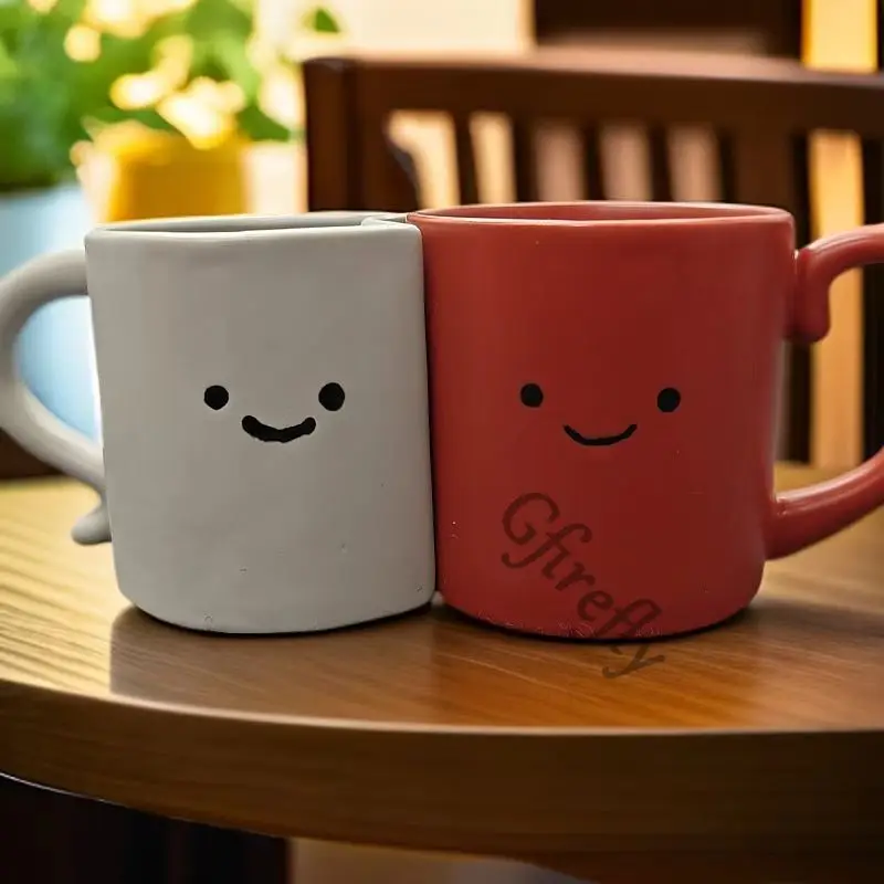 

Love and Deepspace Ceramic Couples Coffee Mug Cup Anime Water Glass Cosplay Tumblerful Tumbler Colleagues Gorgeous Gift