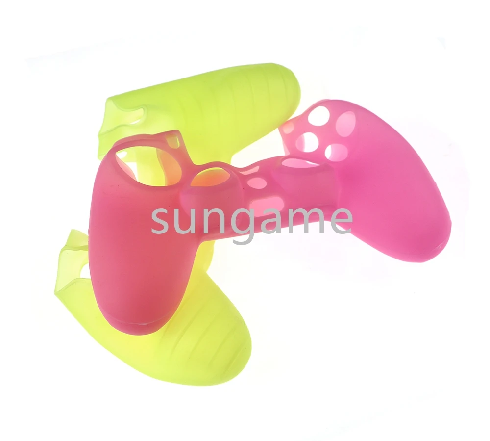 10 szt. Miękkie silikonowe etui ochronne na kontroler SONY Playstation 4 PS4