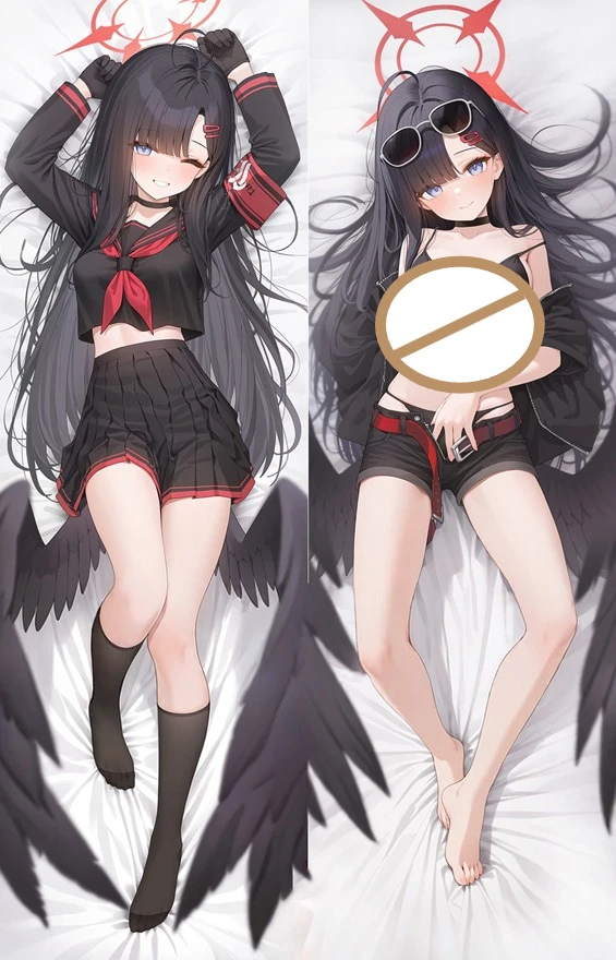

Dakimakura Blue Archive Pillowcase Cosplay Anime 2Sided Printed Otaku Pillow Cover