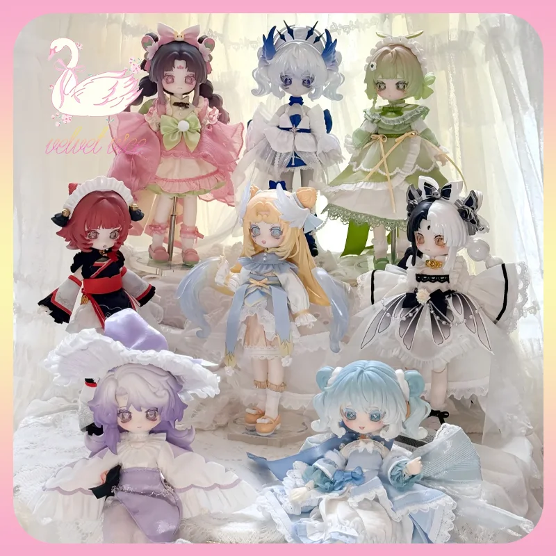 

Оригинальная коллекционная шарнирная кукла BJD из серии «Эхо времени» KIKURA, сезонная серия «Целебные практики», 12 точек артикуляции, в слепой коробке, подарок для девочек